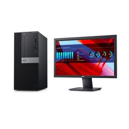 OptiPlex 5060 Tower 230912（i5-8500处理器/8G内存/1T硬盘/R5 430 2G独显/DVDRW/硬盘保护/21.5显示器/5年质保）